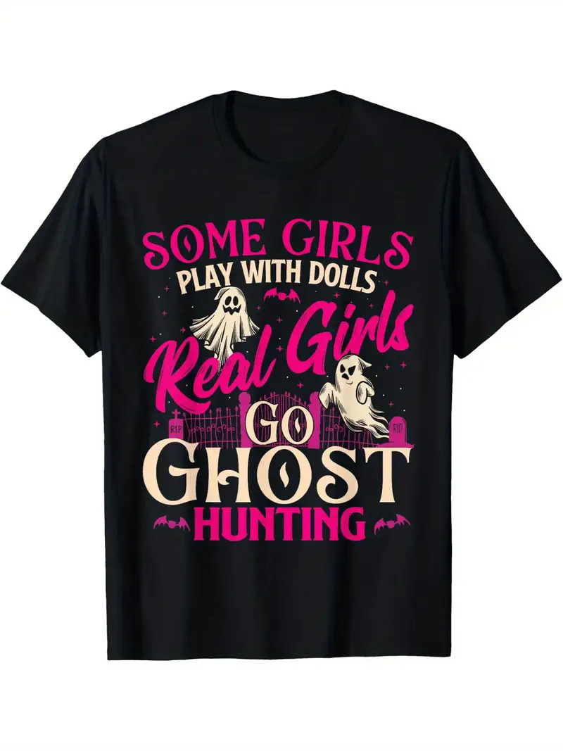 Outdoor Hunting Graphic Tees - Real Girls Go Hunting T-Shirt -