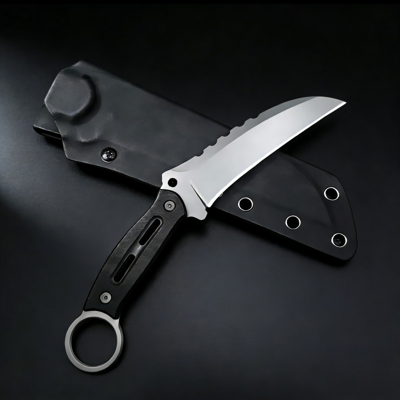 Hunting Outdoor Edge Knives - Stainless Steel Fixed Blade Knife G10