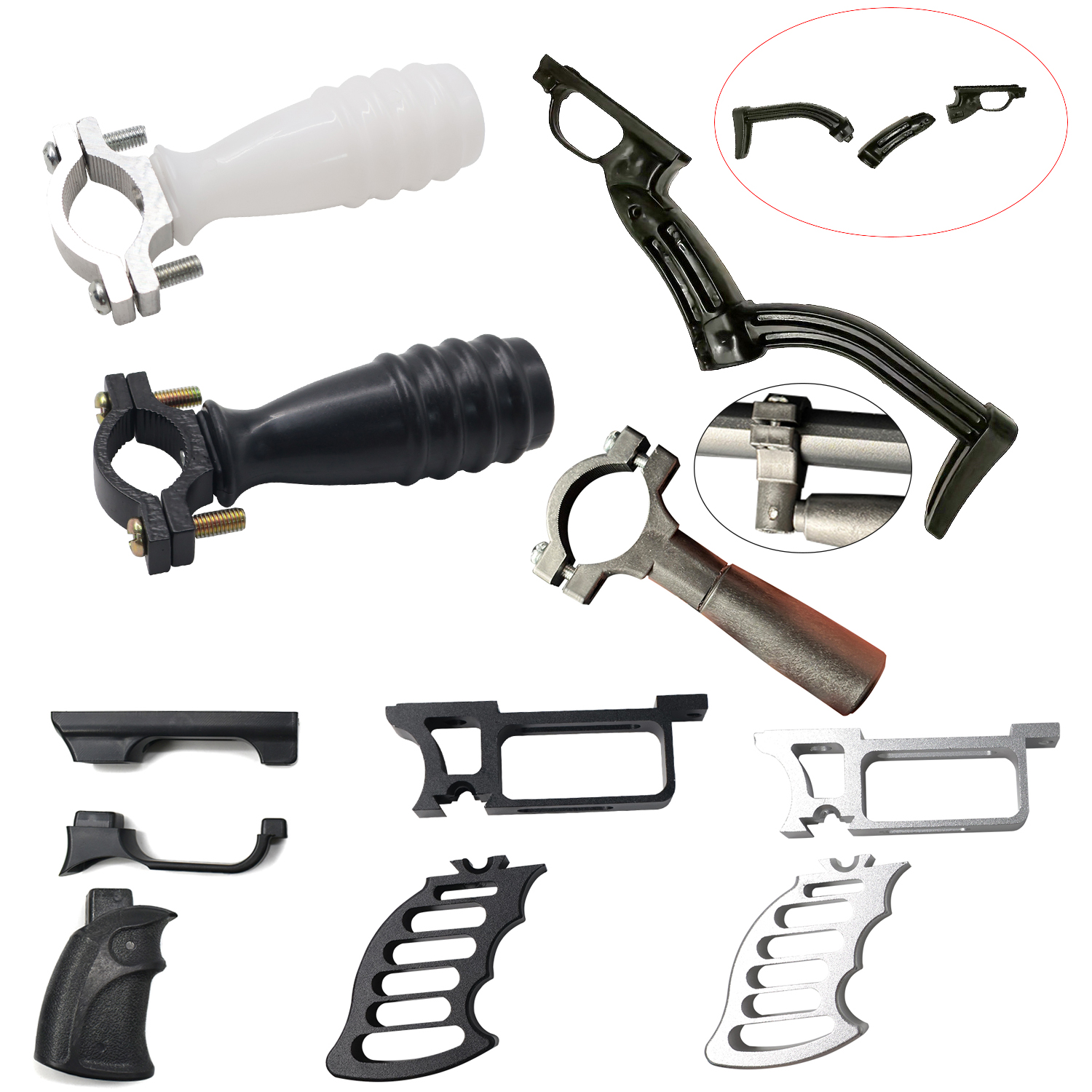 Outdoor Hunting Launcher - DIY Slingshot Grip, Outdoor Hunting Large