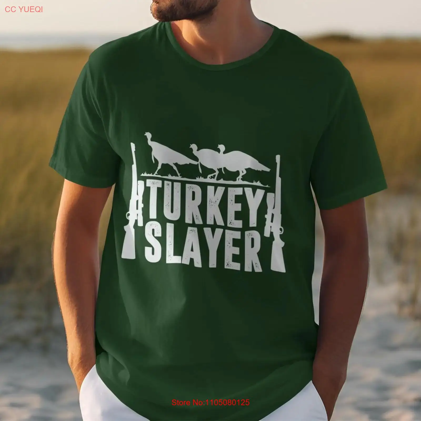 Hunting Outdoor Apparel - Turkey Slayer T Shirt Hunting Themed