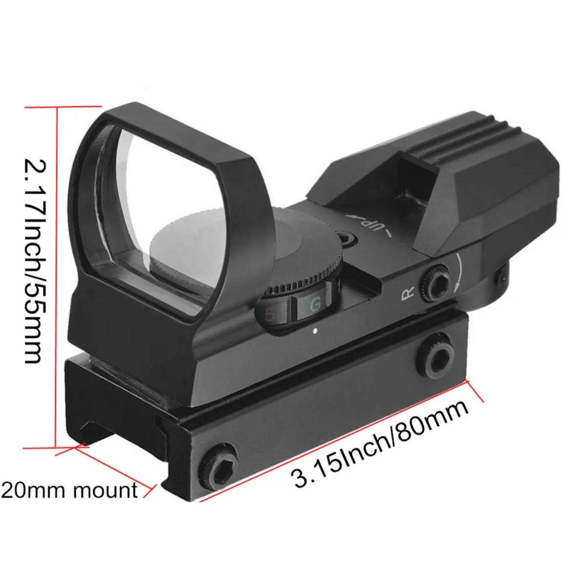 Tactical Riflescope 20mm Picti - Crossbow Scope Sight review and price