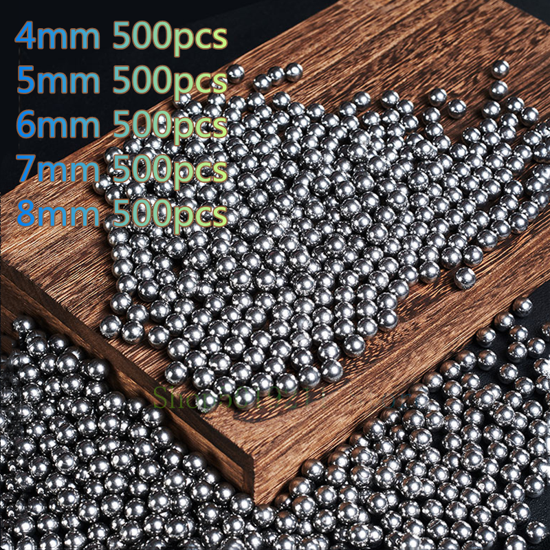 500pcs/Lot 4mm 5mm 6mm 7mm 8mm - Outdoor Hunting Launcher review and price