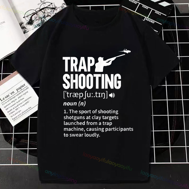 Trap Shooting T-Shirt Hunt Cla - Outdoor Hunting Graphic Tees review and price
