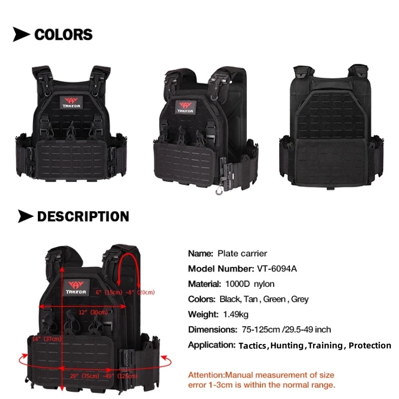 YAKEDA Tactical Vest 6094 Fast - Outdoor Hunting Fleece review and price