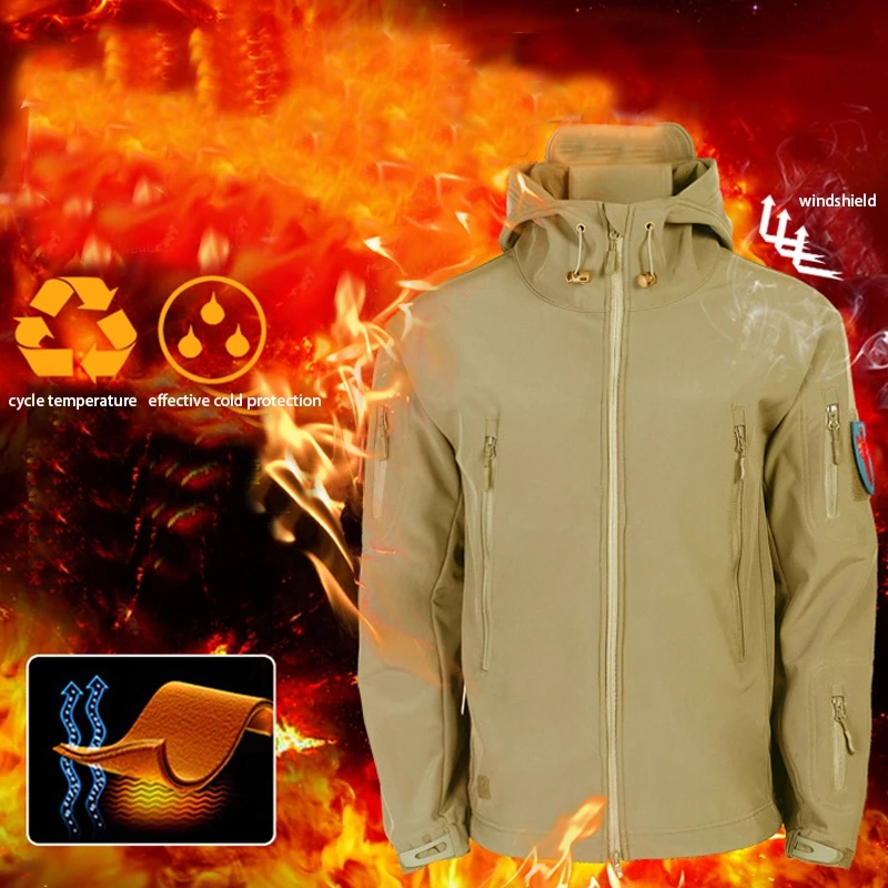 Sharkskin Soft-shell Tactical  - Outdoor Hunting Fleece review and price