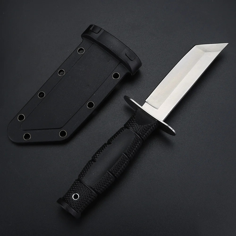 Black Handle Outdoor Straight  - Hunting Outdoor Edge Knives review and price
