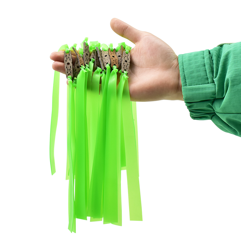10pcs 0.8-1.2mm Green Rubber B - Outdoor Hunting Launcher review and price