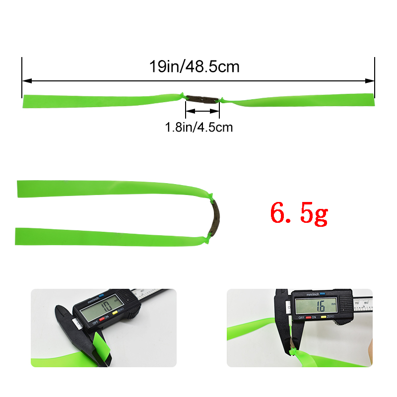 10pcs 0.8-1.2mm Green Rubber B - Outdoor Hunting Launcher review and price