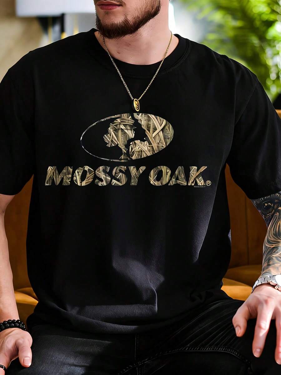 Mossy Oak Logo Camouflage Prin - Hunting Outdoor Apparel review and price