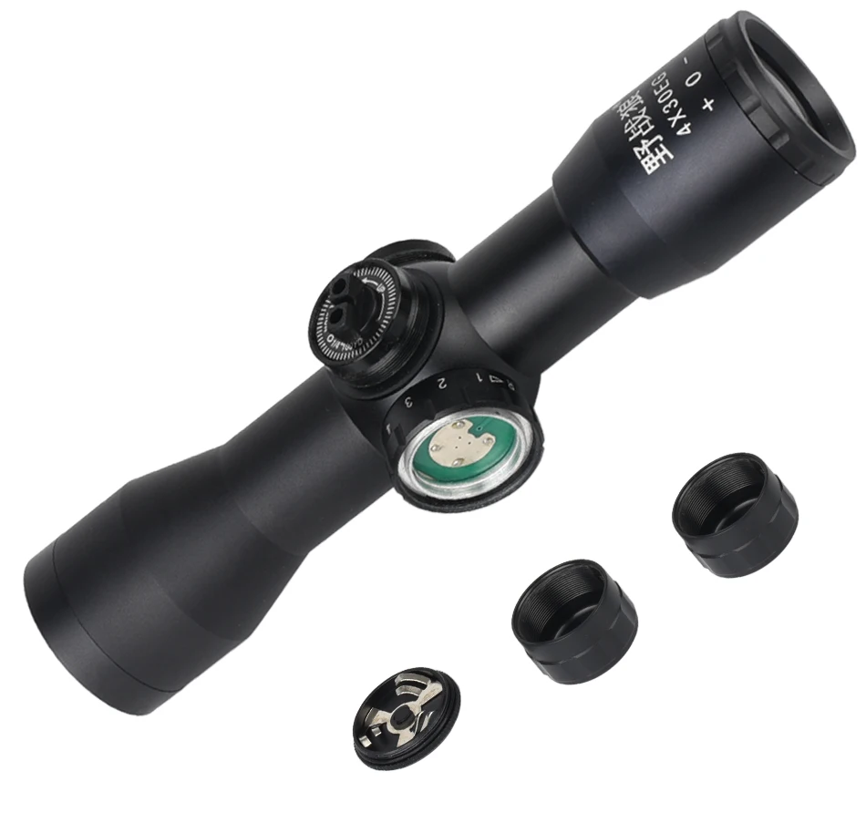 Tactical 4x30 Scope Outdoor Hu - Crossbow Scope Sight review and price