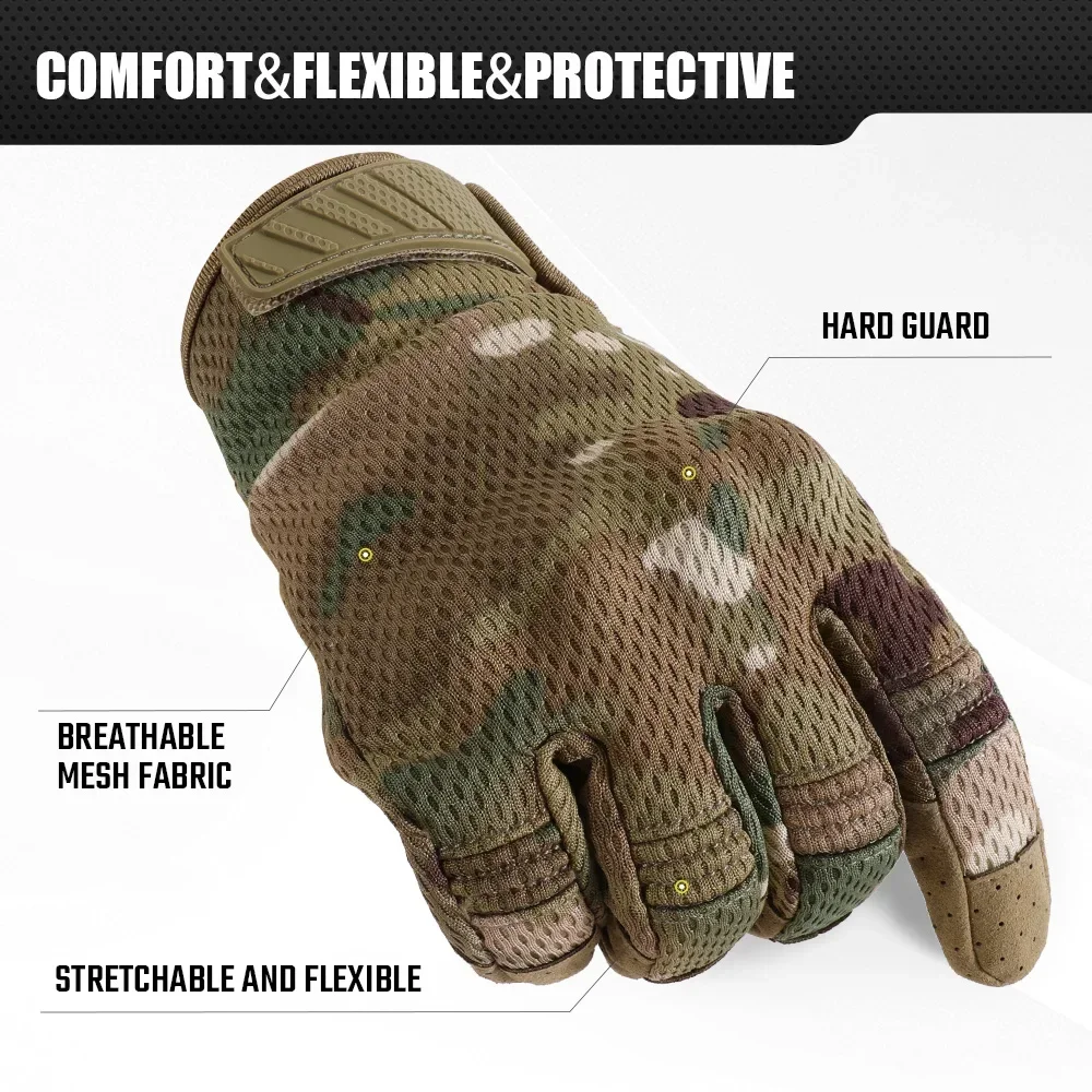 Camo Touch Screen Tactical Glo - Outdoor Hunting Gloves review and price