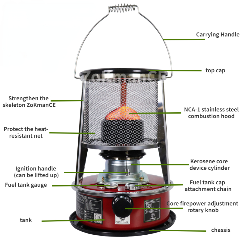 4.5L Portable Kerosene Stove H - Outdoor Hunting Heater review and price
