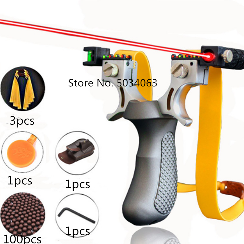 New alloy catapult laser aimin - Outdoor Hunting Launcher review and price