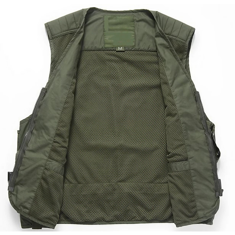 Men Fishing Vest 10 Pockets Br - Hunting Outdoor Apparel review and price