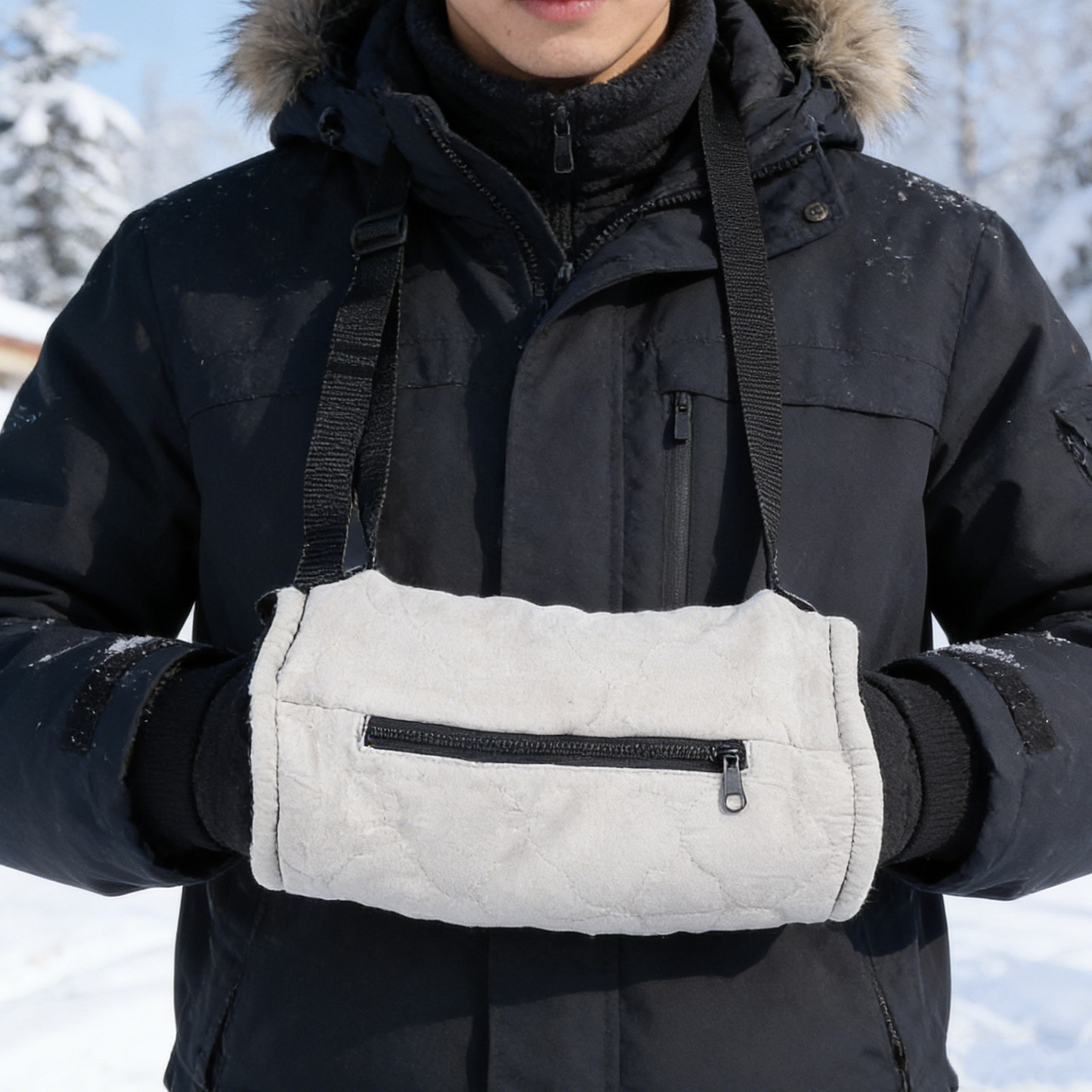 Football Hand Warmer Pouch Ele - Outdoor Hunting Fleece review and price