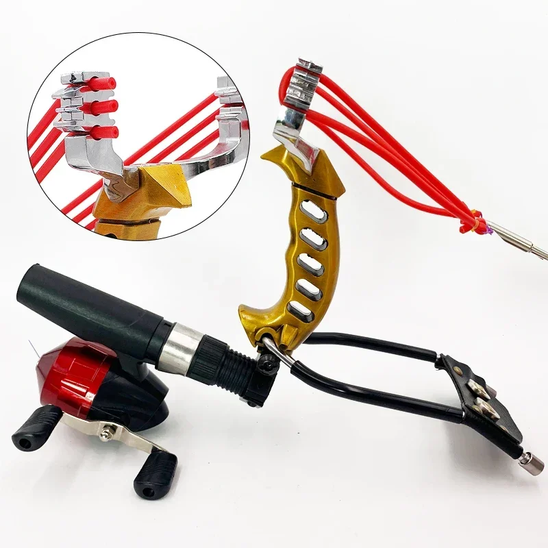 Powerful Fishing Slingsshot wi - Outdoor Hunting Launcher review and price