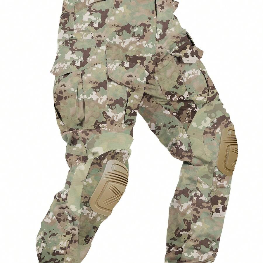 Mens Tactical Cargo Pants With - Outdoor Hunting Trousers review and price