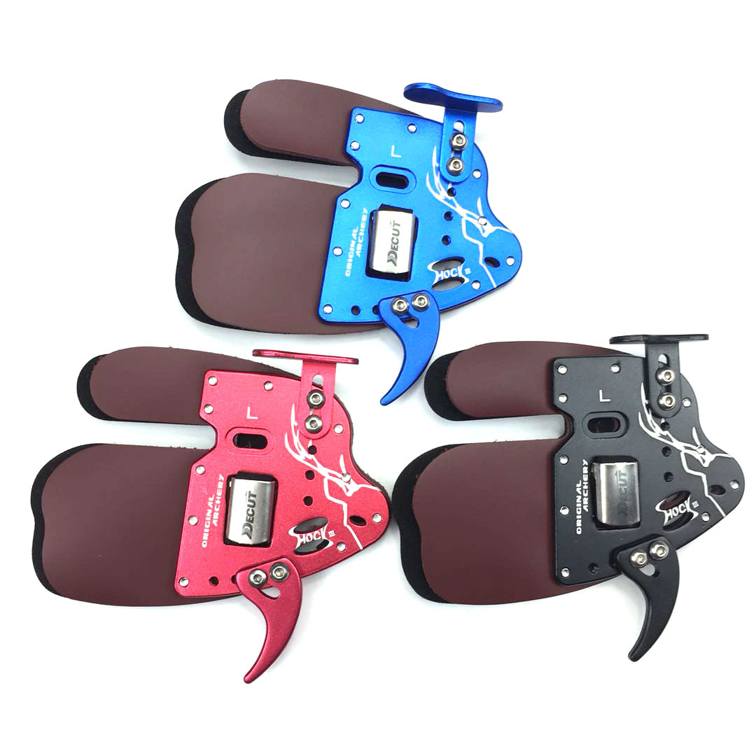 DECUT Archery Finger Tab Guard - Outdoor Hunting Gloves review and price
